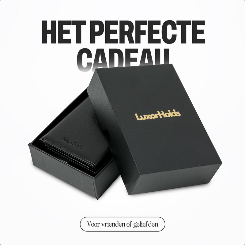 zwarte pasjeshouder als cadeau